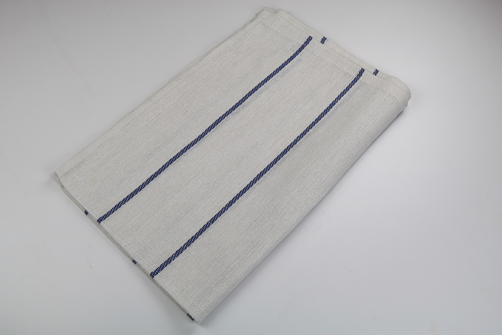 Choice 15 x 26 White 24 oz. Cotton Herringbone Kitchen Towel