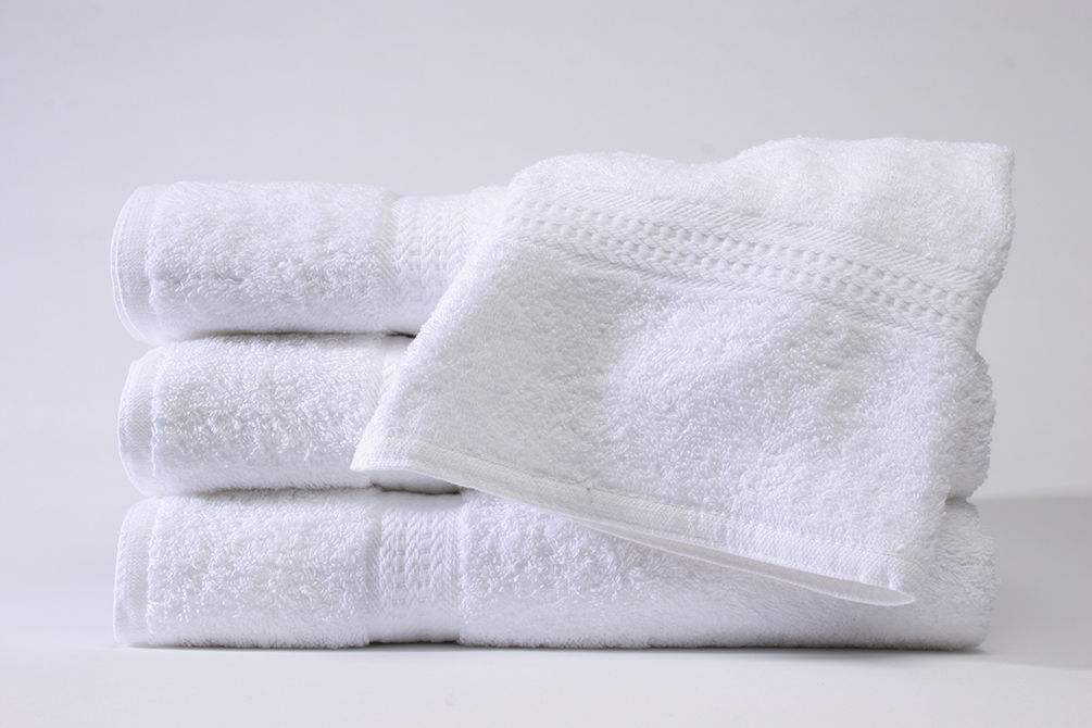 Hanse Hotel Towel 100% Ring Spun Cotton - Double Base Yarn for High Durability - Wonderfully Soft Feel Towel in A Classic Luxury Hotel Style